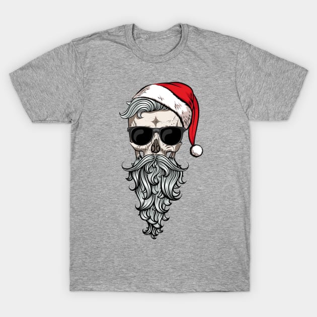 barber shop Santa Claus Christmas hat lenses T-Shirt by GeekCastle